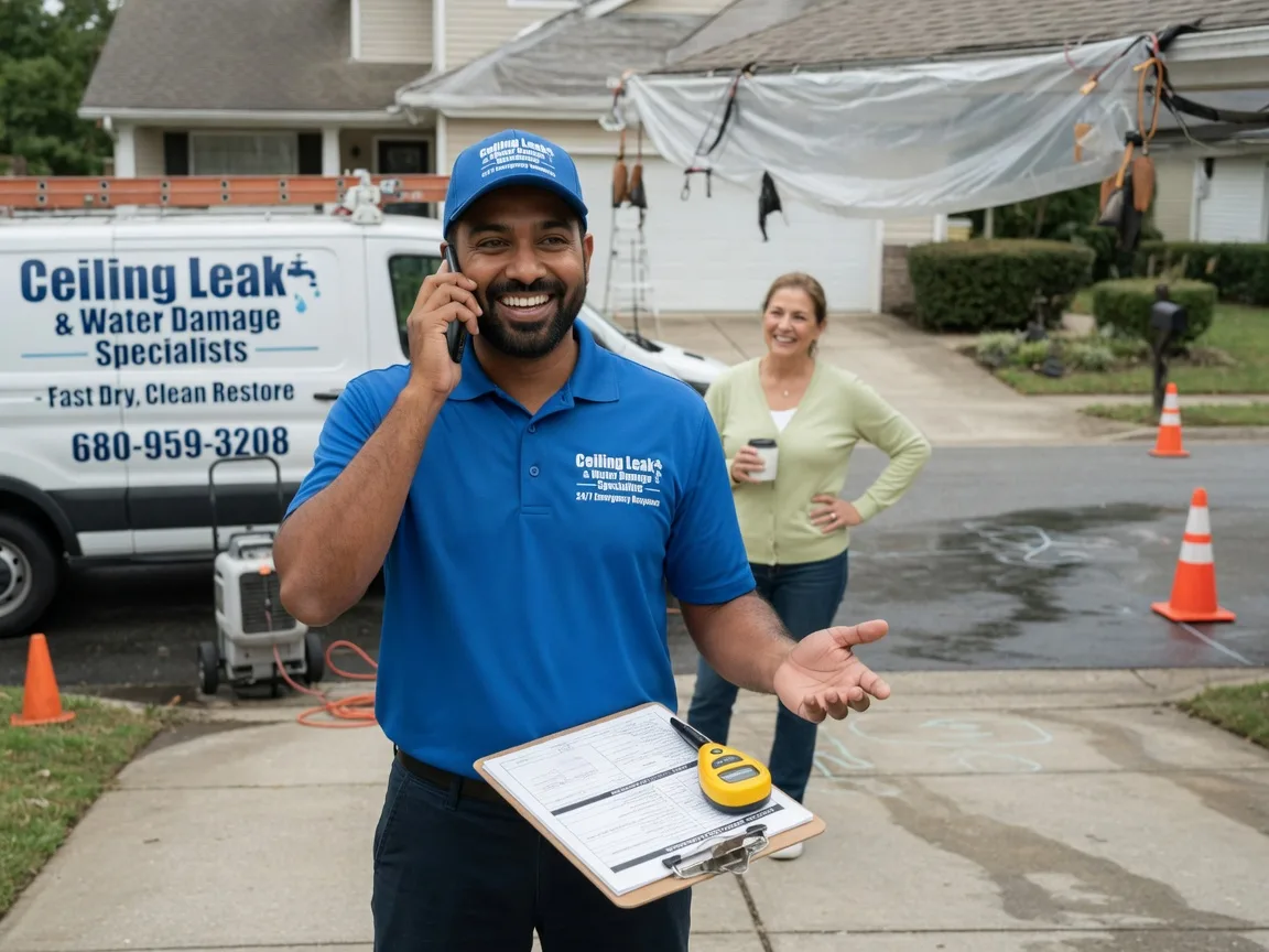 Ceiling Leak Cleanup Reardan, WA FAQs